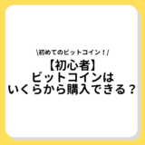 【初心者】ビットコイン　購入