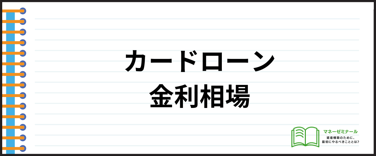 カードローン金利相場_金利相場